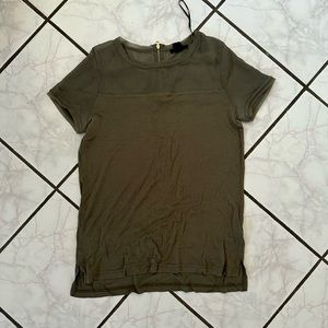 H&M olive top
